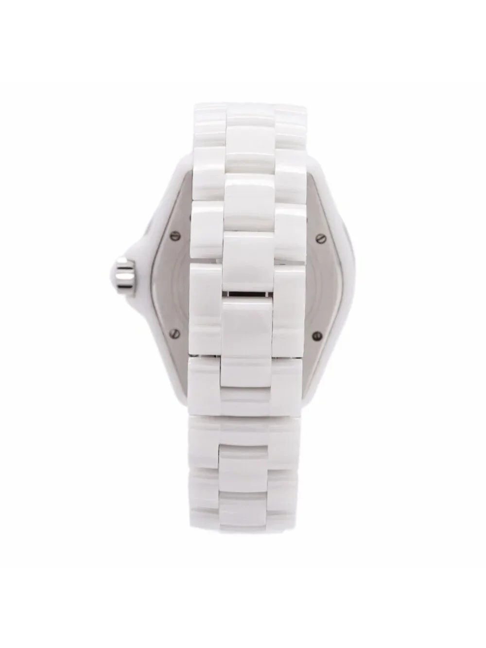 Chanel Diamond Bezel White Dial Watch